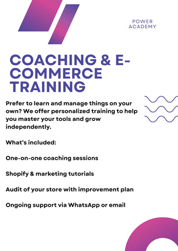 Coaching & E-Commerce Training